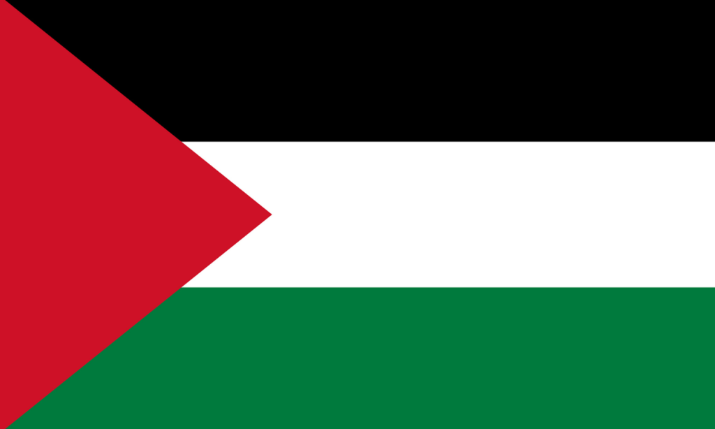 Bandera del Estado de Palestina